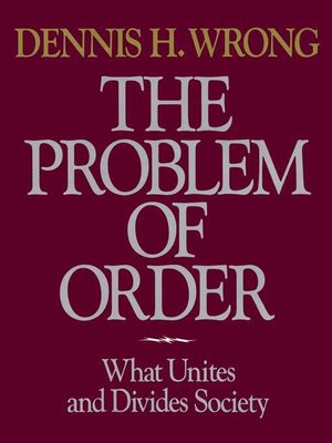 cover image of Problem of Order